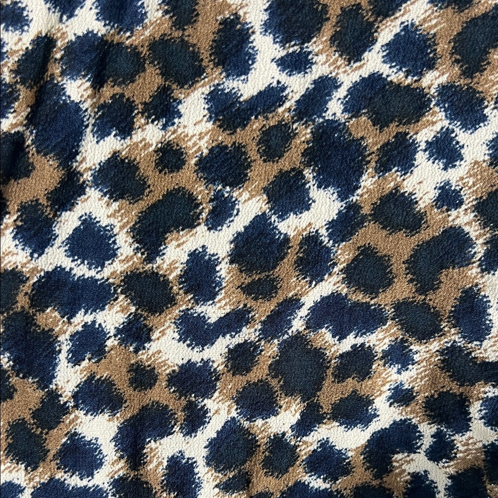 Massimo Dutti Leopard Print Button Down Shirt - image 7